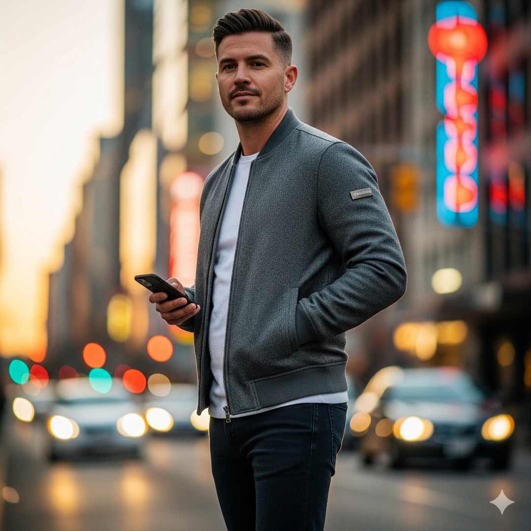 مدل کاپشن بر تن