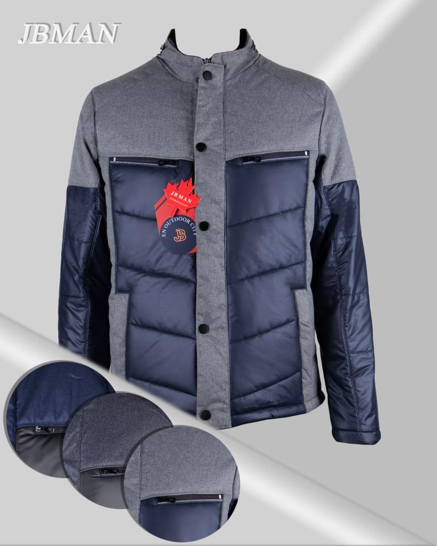  زنگ طوسی کاپشن اسپرت دو رنگ 