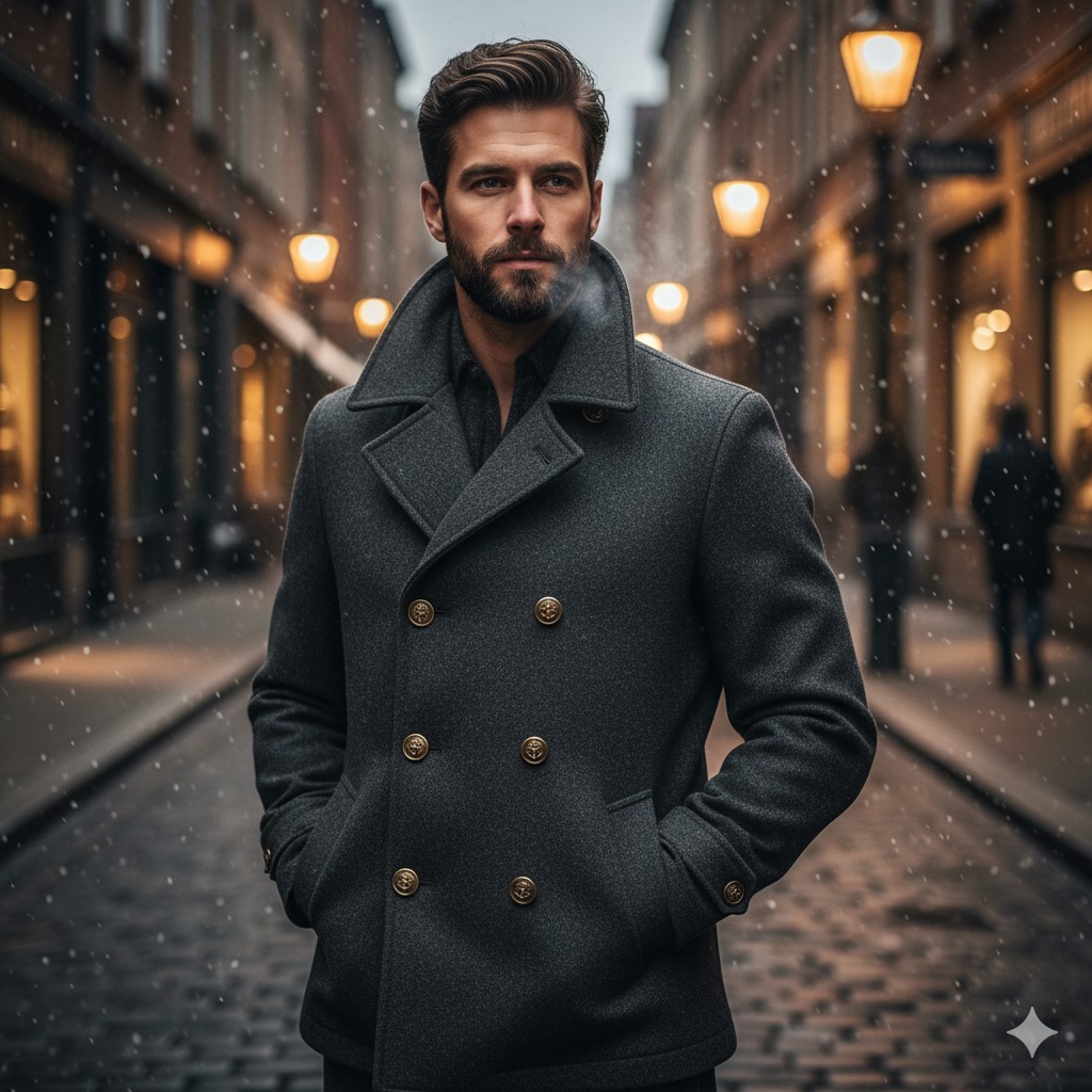 عکس کت پشمی تن انسان